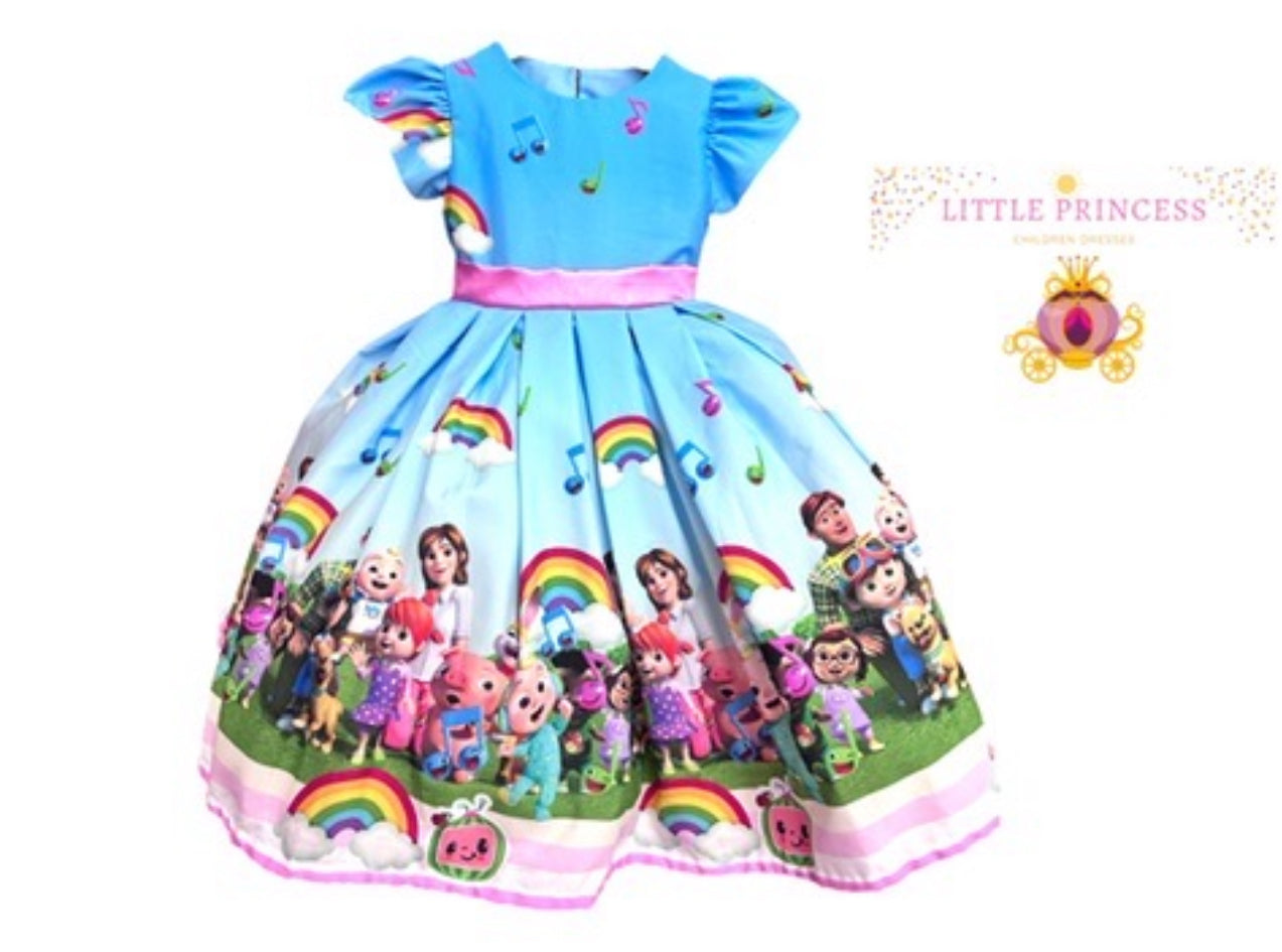 Cocomelon princess dress