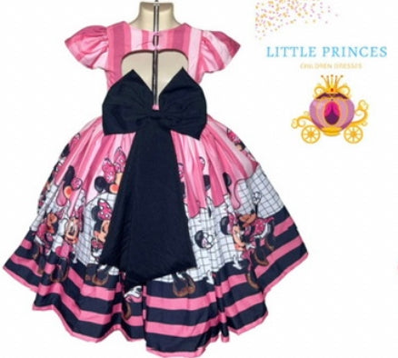 Pink Minnie princess dress
