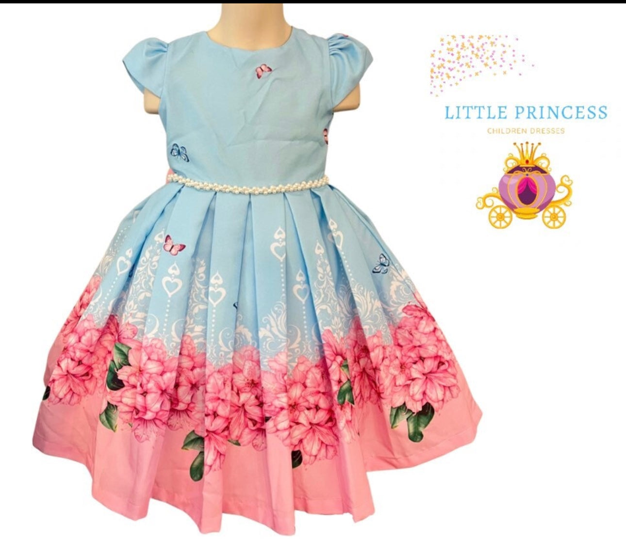 Princess dresses flowers, spring colecttion