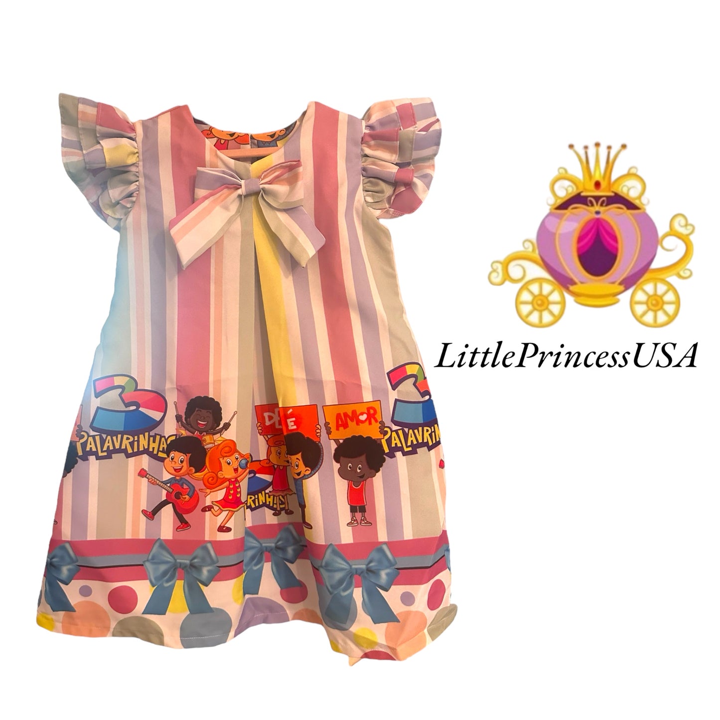 123 palavrinhas Dress