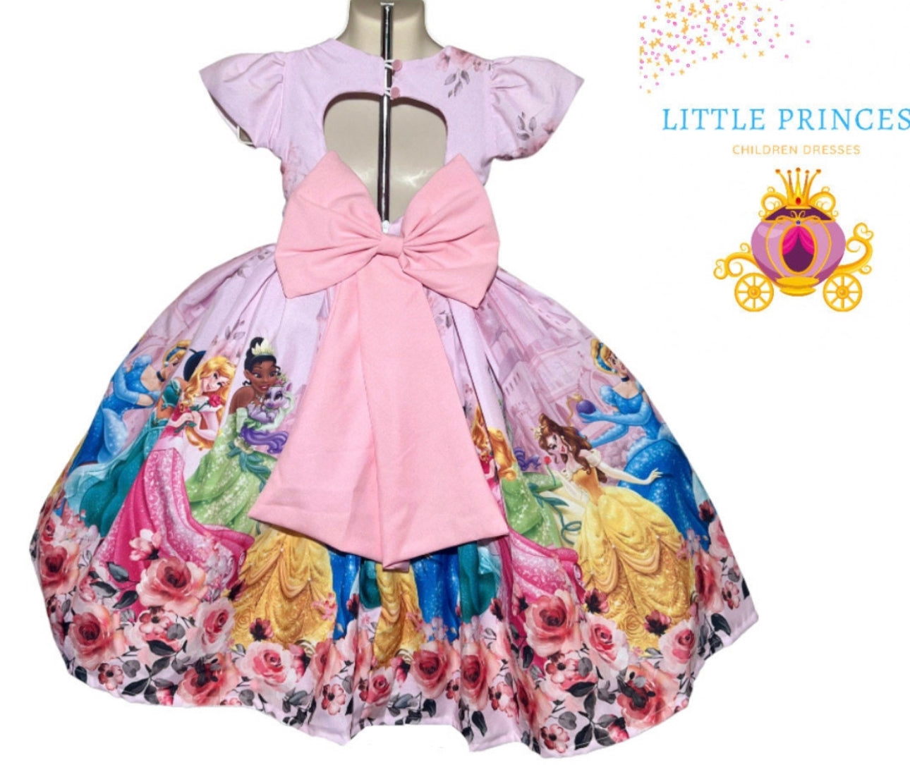Pink princess Disney dress