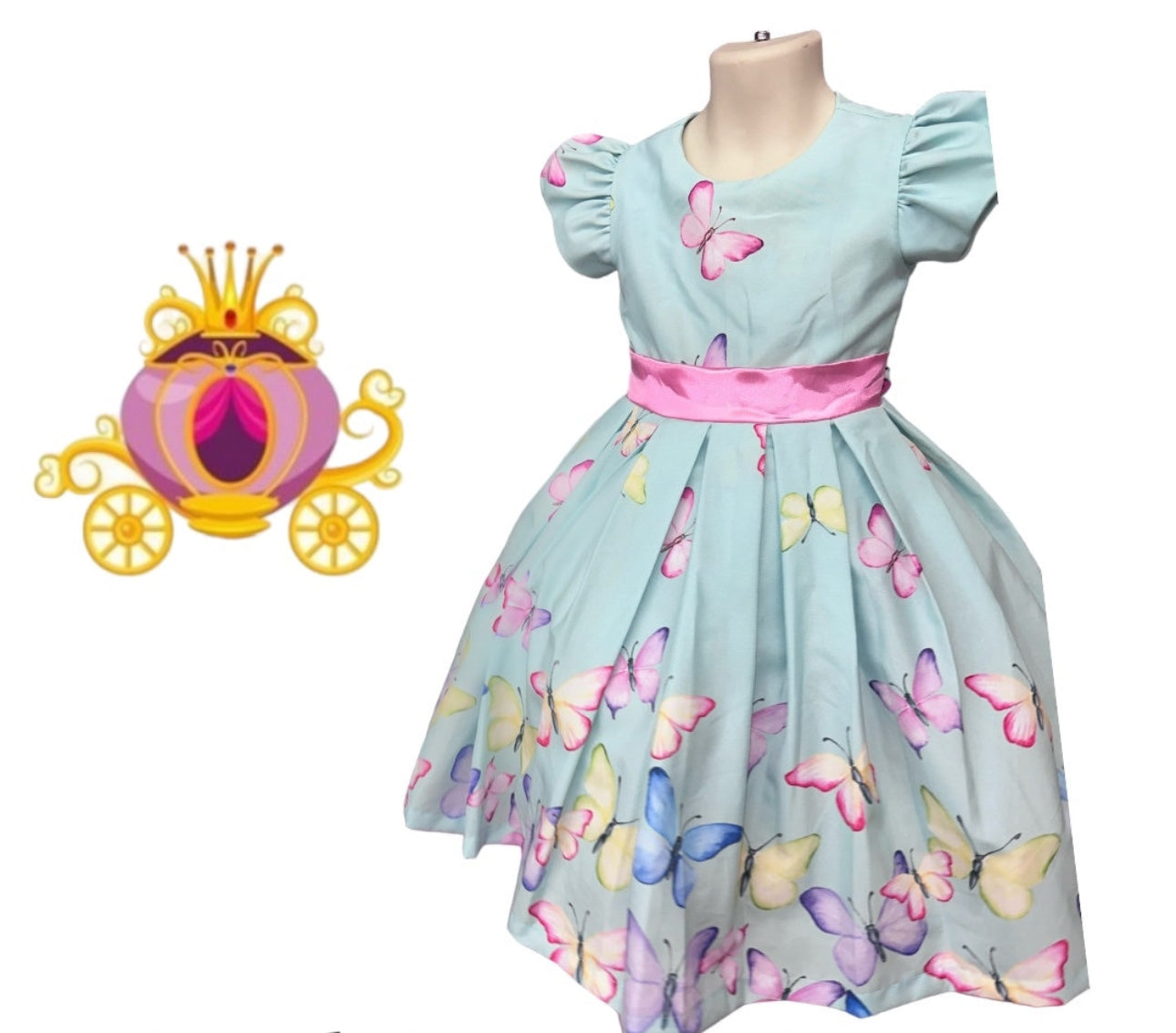 Spring Butterfly princess dresses