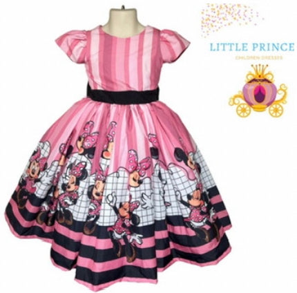Pink Minnie princess dress