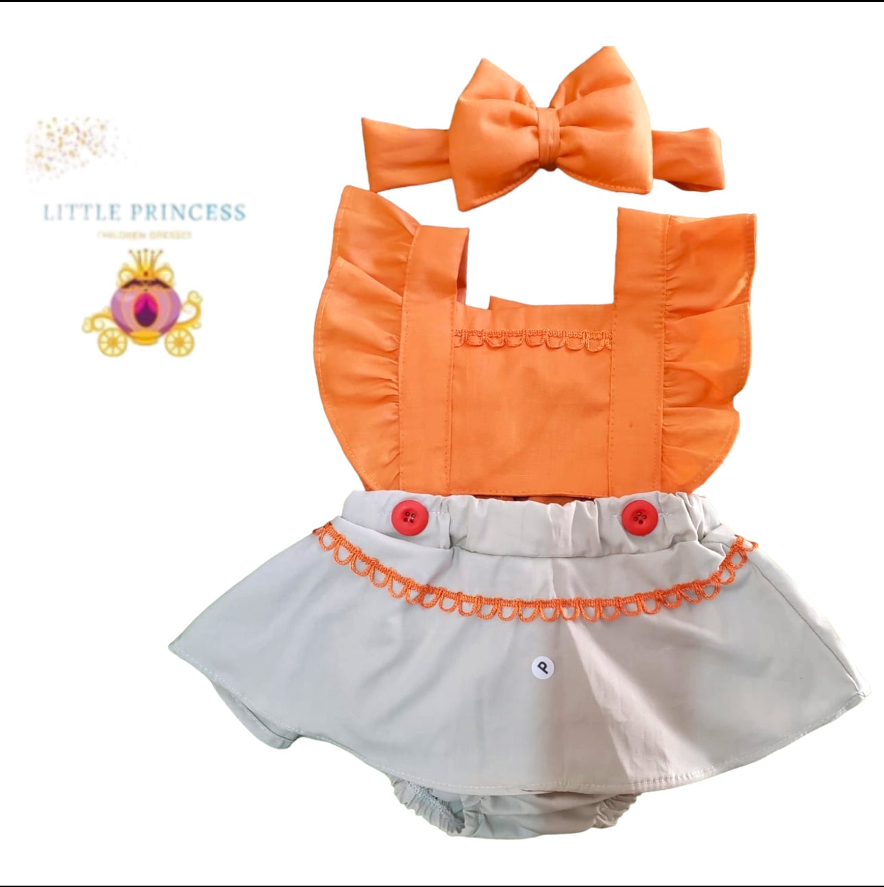 Moana Disney Infant Baby Girl Ruffles Romper Dress Letter Print Tutu Bodysuit&Headband Set Casual Birthday month