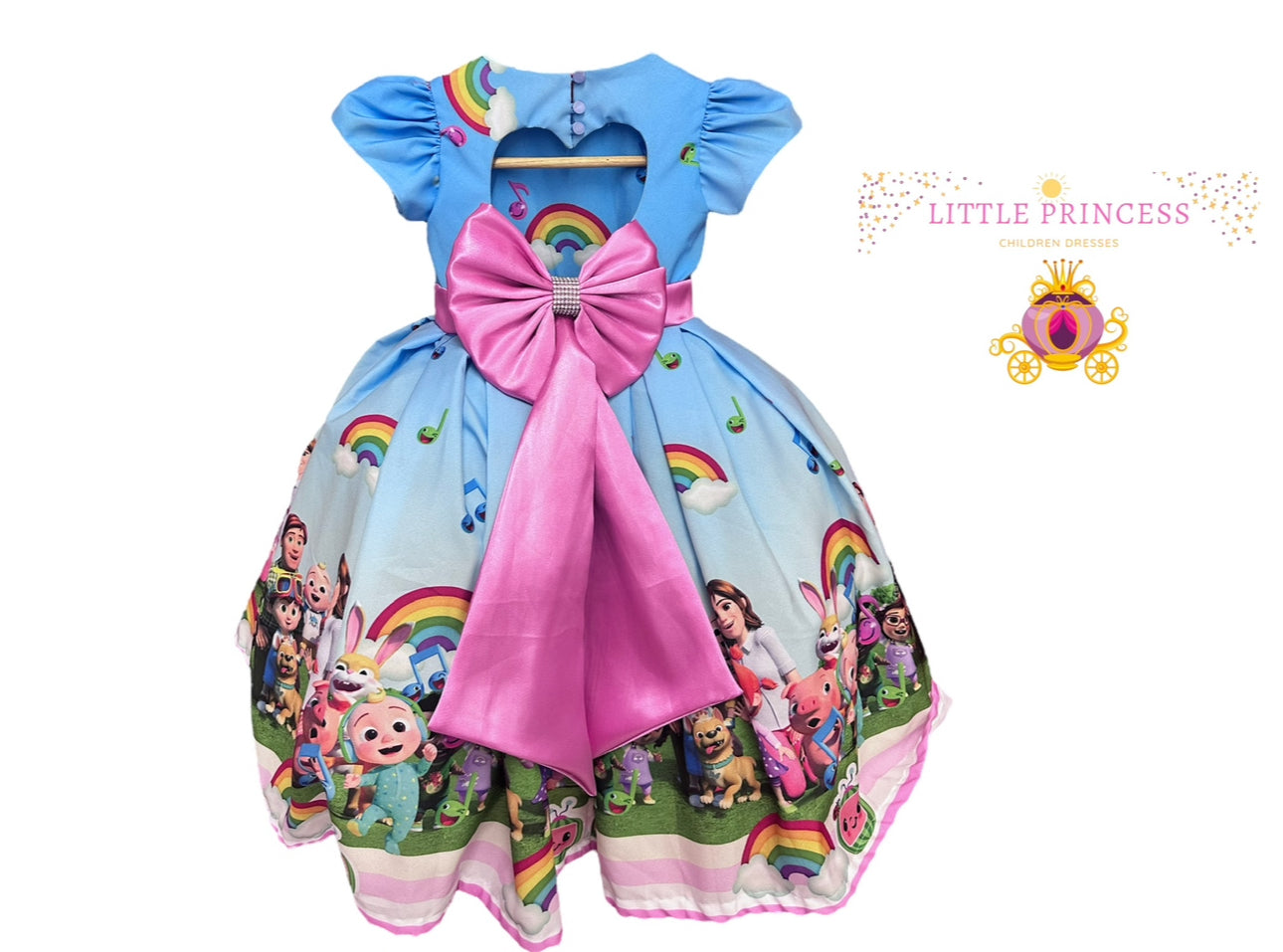 Cocomelon princess dress