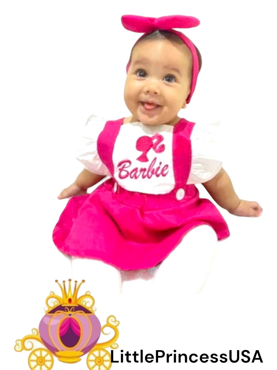 Princess Ariel , Marmeid Infant Baby Girl Pink Ruffles Romper Month birthday