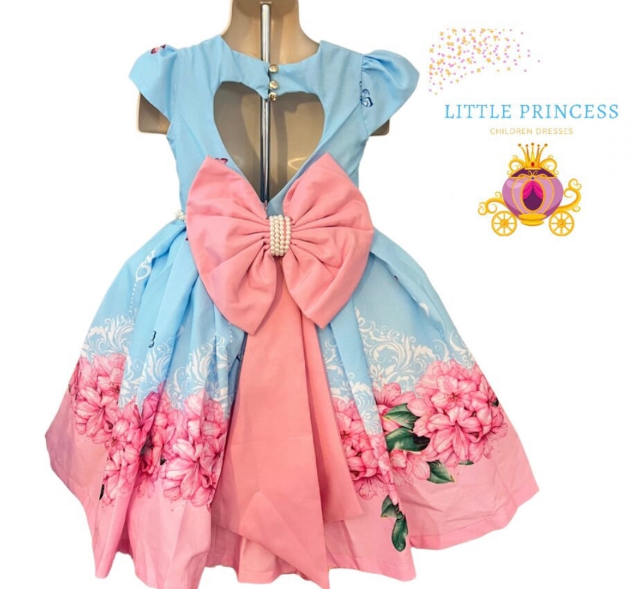 Princess dresses flowers, spring colecttion