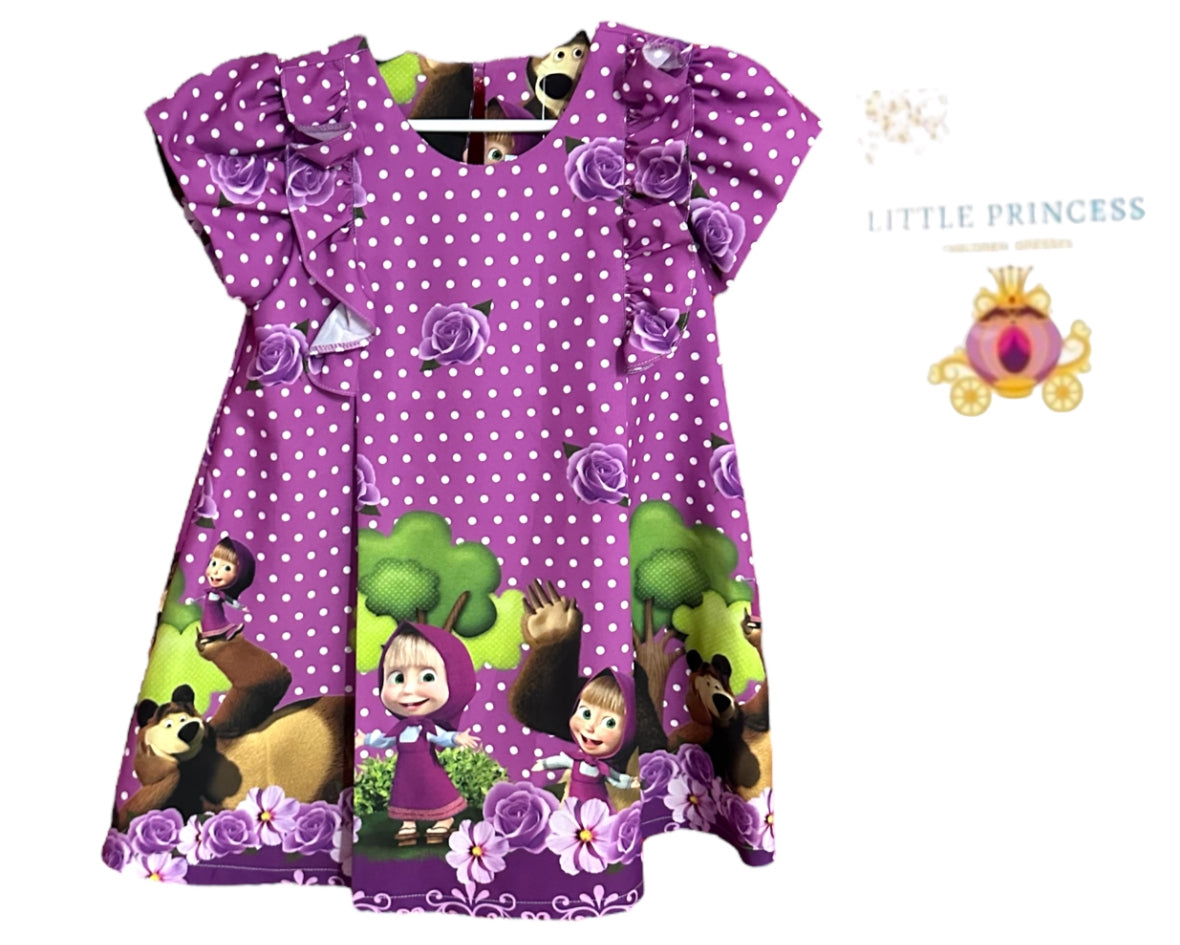 Marsha and Bear Dress