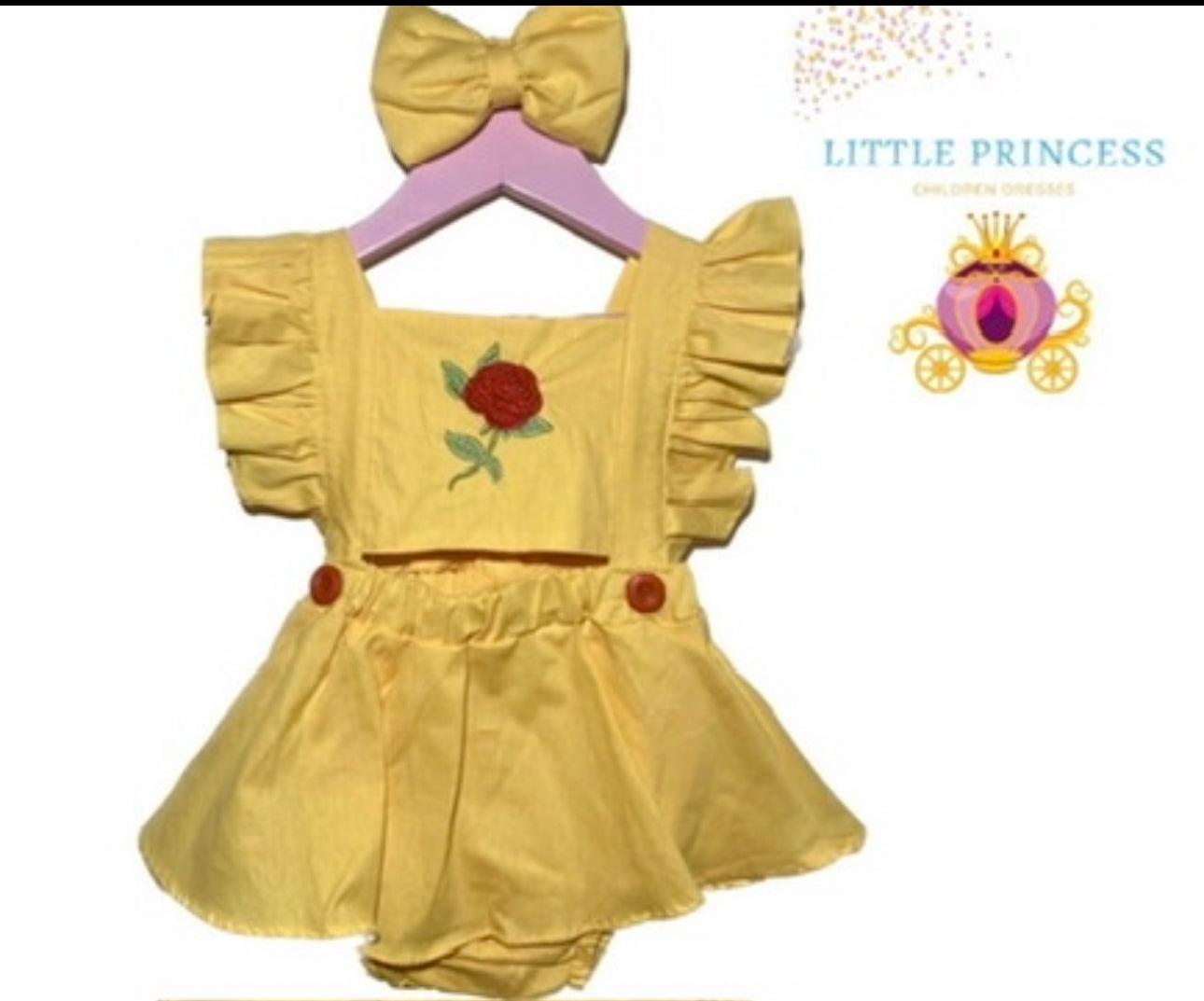 beautiful and the Beast romper
