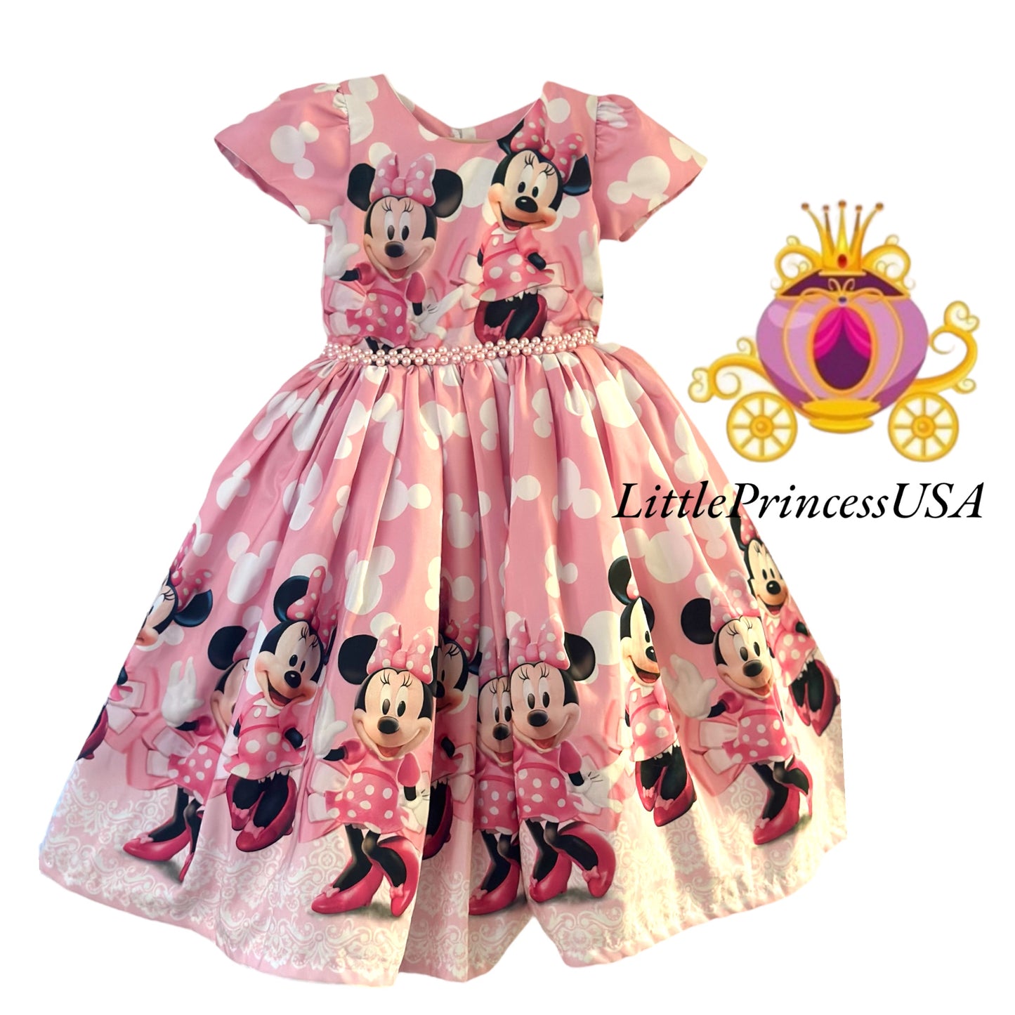 Pink Minnie pink dress
