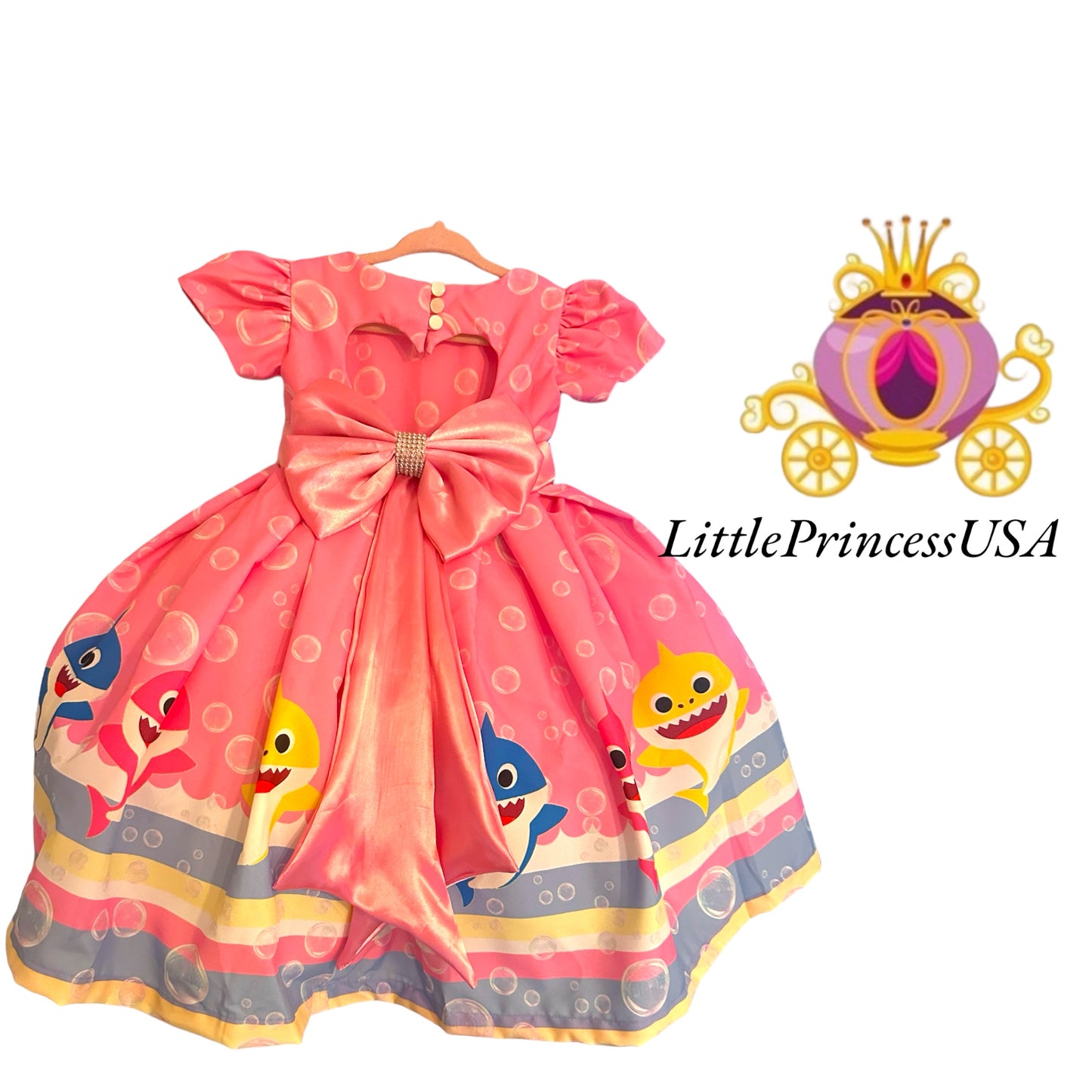 Baby shark princess Dress