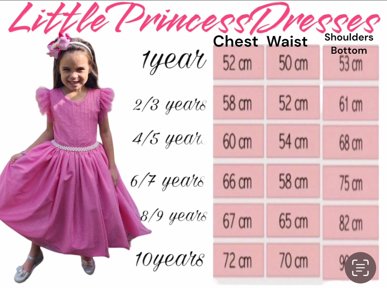 Disney princess Dresses birthday